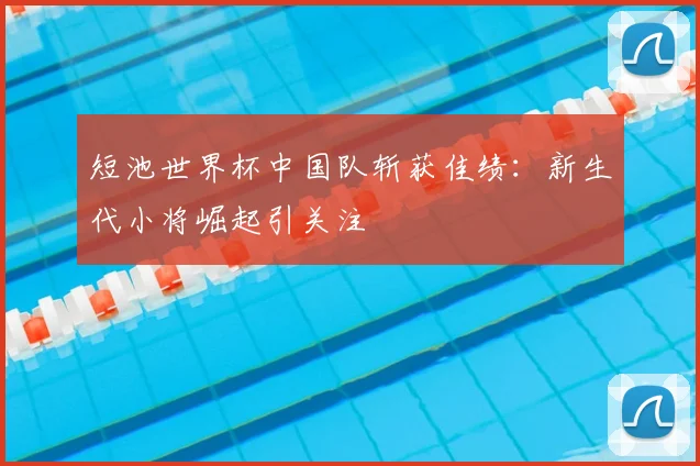 短池世界杯中国队斩获佳绩：新生代小将崛起引关注