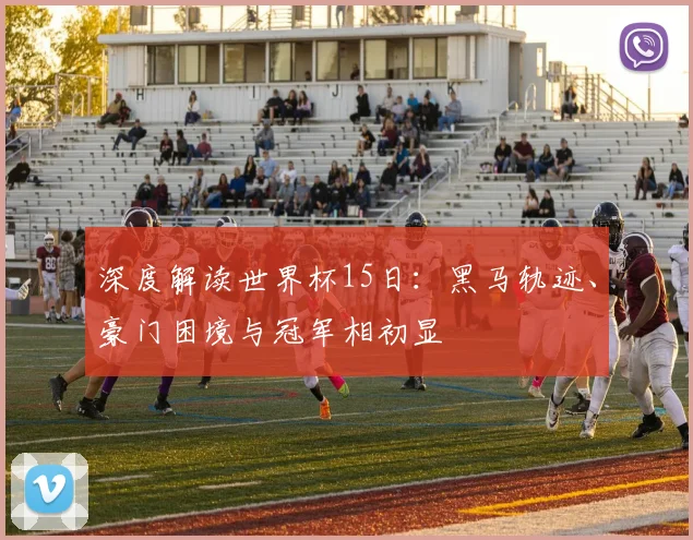 深度解读世界杯15日：黑马轨迹、豪门困境与冠军相初显