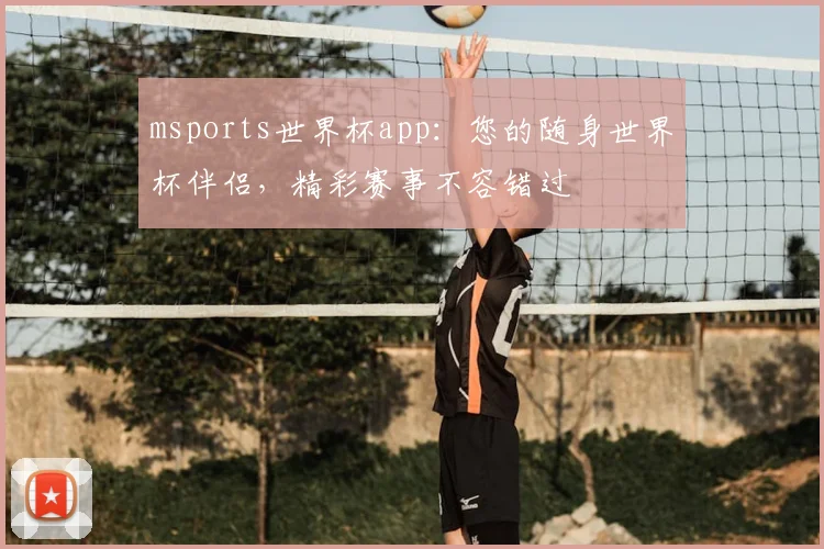 msports世界杯app：您的随身世界杯伴侣，精彩赛事不容错过