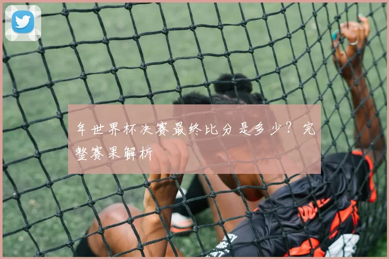 年世界杯决赛最终比分是多少？完整赛果解析
