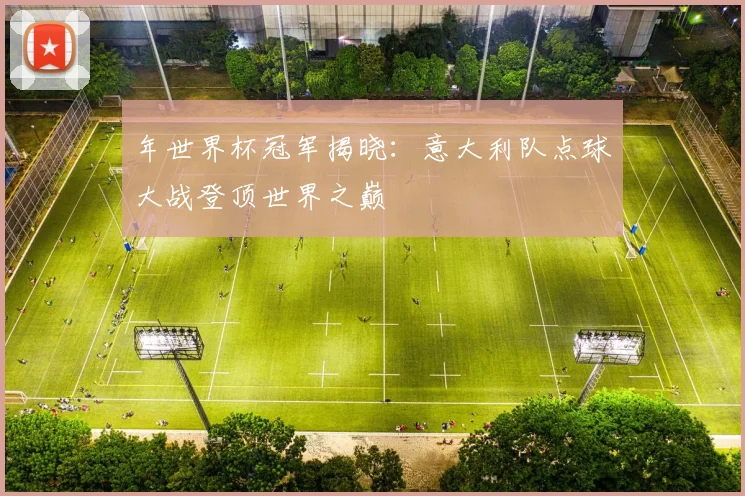 年世界杯冠军揭晓：意大利队点球大战登顶世界之巅